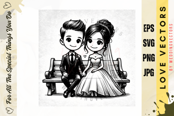 Capturing Romance: The Weddingvectors - 11005279 Collection