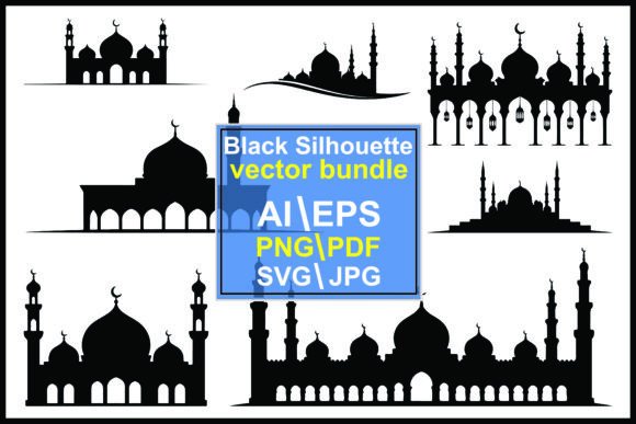 Designing with the Silhouette Mosque Domes and Minarets Collection