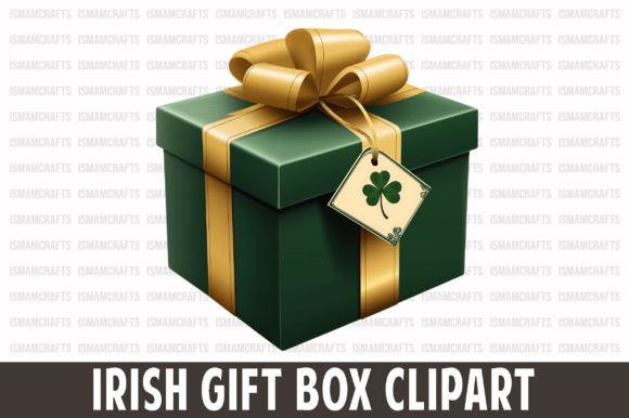 Irish Gift Box Clipart: A Designer's Guide to Festive Assets