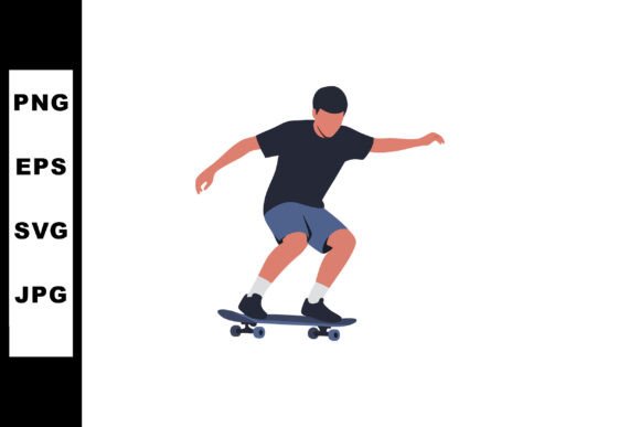Skateboarder Performing Trick on Skatebo: Capturing Motion in Design