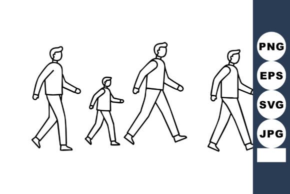 Walking Man Progression: A Visual Journey in Motion