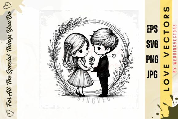 Weddingvectors - 110089: A Visual Journey of Love & Celebration